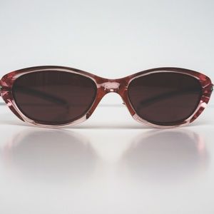 Nike Sport Ladies Wrap Sunglasses in Crystal Pink